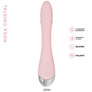 Vibrador ST Rosa Cristal