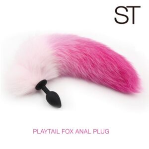 Playtail Fox Anal Plug Silicona Pink