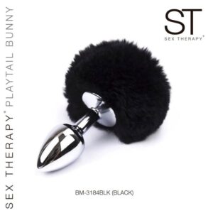 Plug Cola De Conejo Black