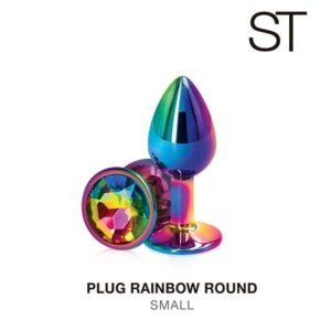 Plug Rainbow Round Small